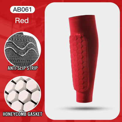 ProShield™ Honeycomb Padded Calf & Shin Sleeves (Pair)