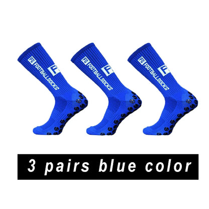 Pro Drip Anti-Slip Football Grip Socks (3-Pack)
