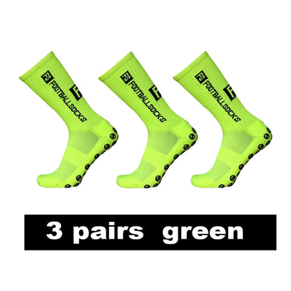 Pro Drip Anti-Slip Football Grip Socks (3-Pack)