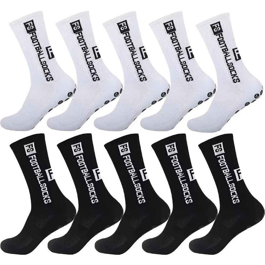 Pro Drip Anti-Slip Football Grip Socks (3-Pack)